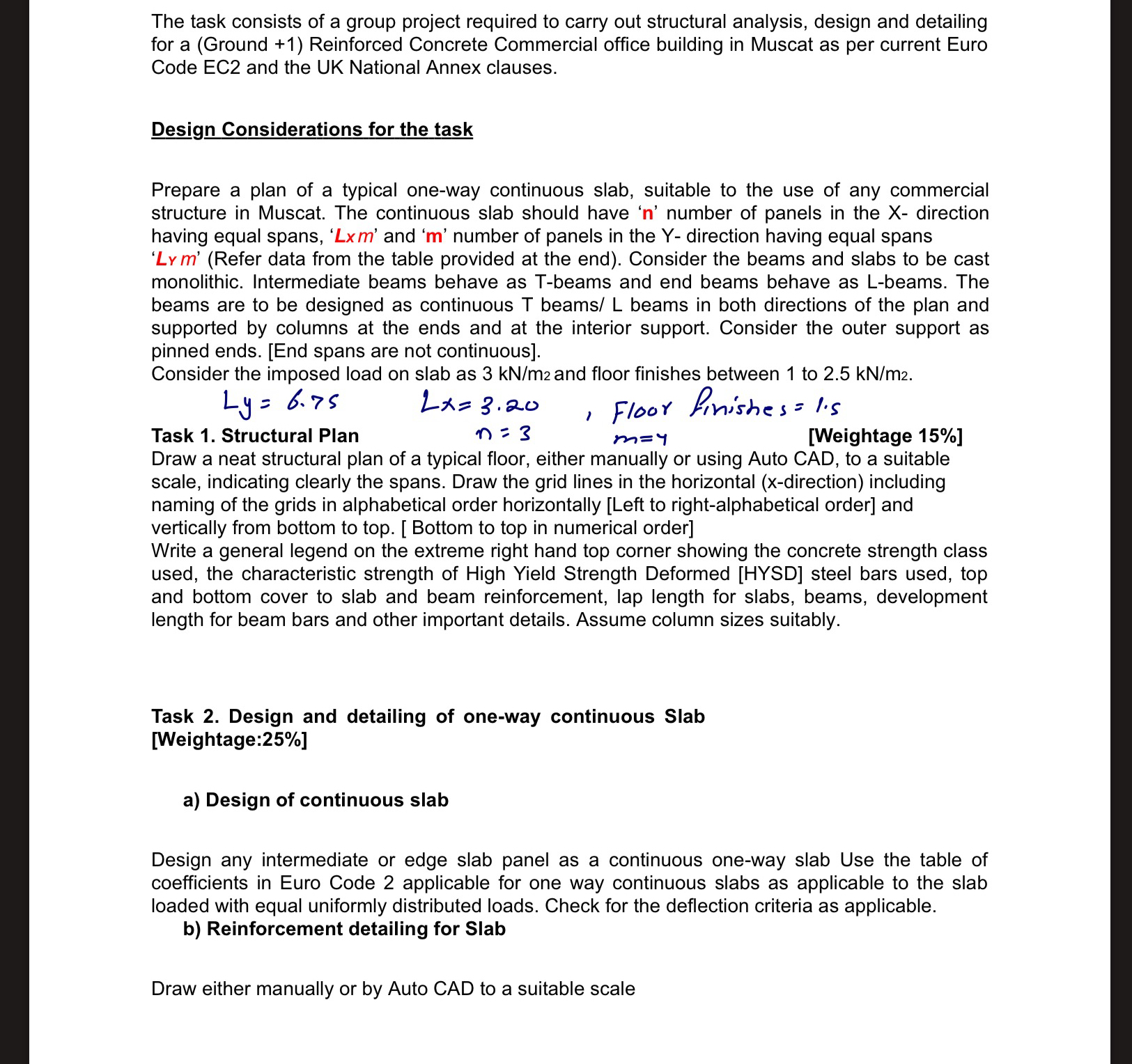 Solved The task consists of a group project required to | Chegg.com
