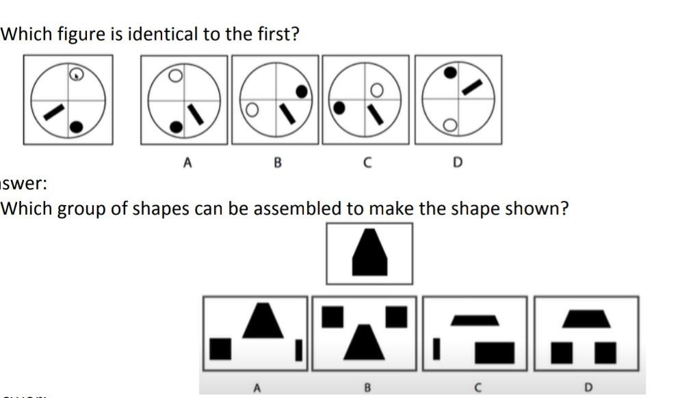 Solved Which Figure Is Identical To The First? A B C D | Chegg.com