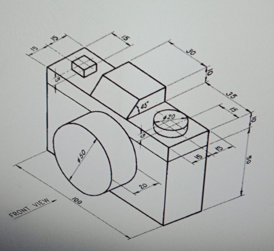 Solved Scale: 1:1 Instructions: Draw the three basic | Chegg.com