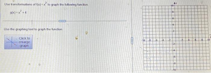 Solved 2 Use transformations of f(x)=x to graph the | Chegg.com