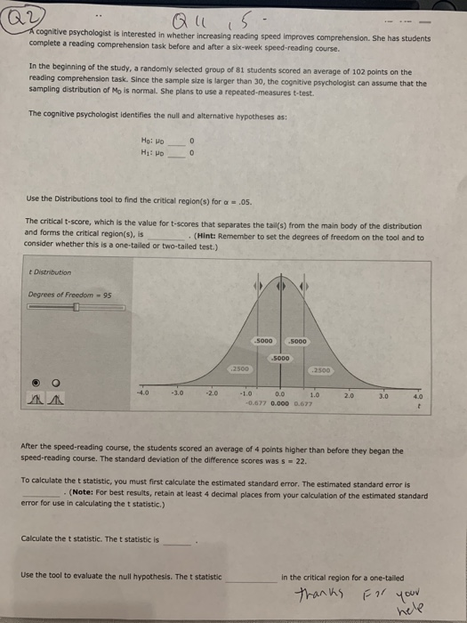 Solved 11 a Consider the following data from a repeated | Chegg.com
