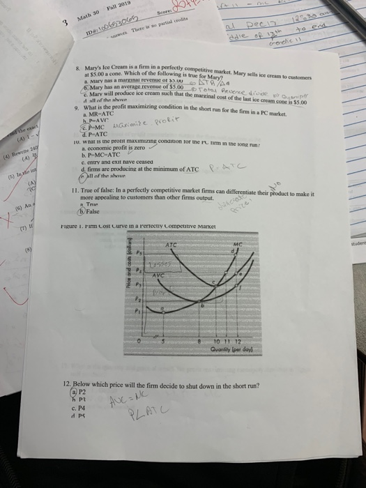 Solved can you see if my hw questions are correct. i just | Chegg.com