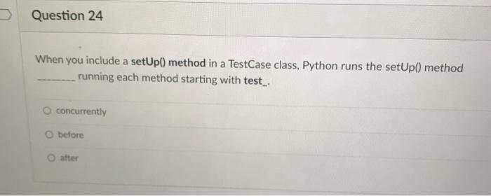 Solved Hello could you solve all these multiple choice | Chegg.com