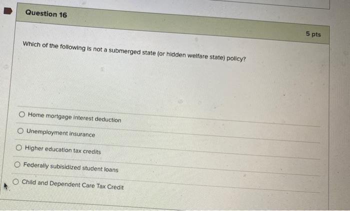 Solved Question 14 5 Pts The Principle Of Less Eligibility | Chegg.com