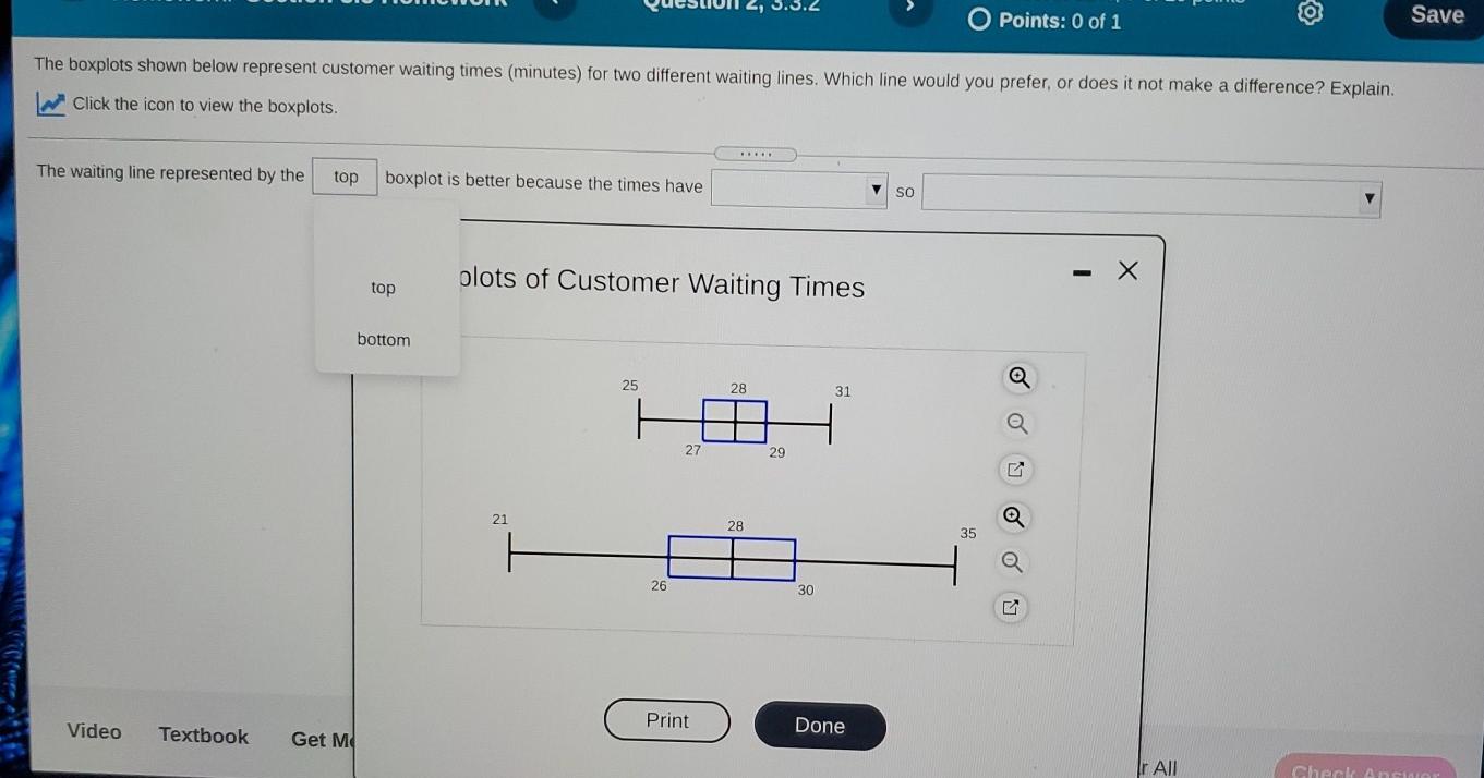 solved-the-boxplots-shown-below-represent-customer-waiting-chegg