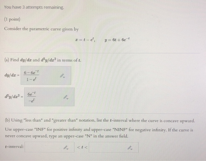 Solved You Have 3 Attempts Remaining 1 Point Consider Chegg Com