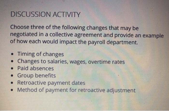 Solved DISCUSSION ACTIVITY Choose Three Of The Following Chegg
