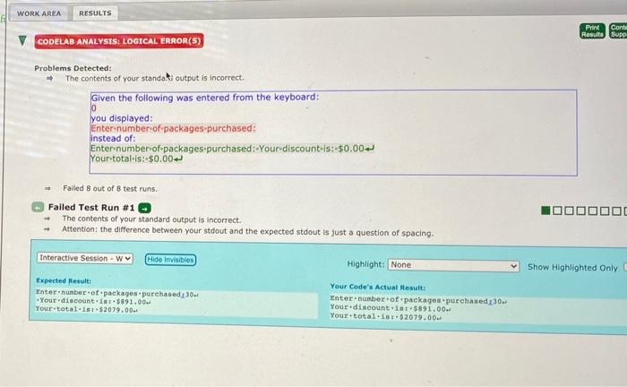 Solved i did this but i got an error. this code is put in | Chegg.com