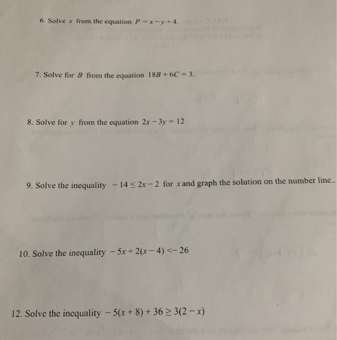 question solve the equation 6x − 3 x 8 )= 9