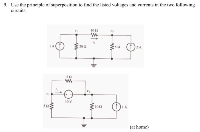 Solved Use The Principle Of Superposition To Find The Listed Chegg Com   Image