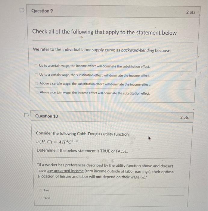 Solved Question 9 2 pts Check all of the following that | Chegg.com