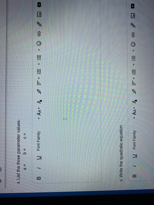 2 Write The Linear System 3 Solve The System Using Chegg