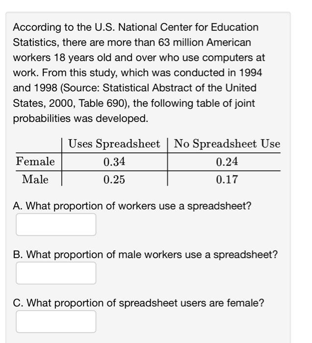 Solved Determine All Joint Probabilities Listed Below From | Chegg.com ...