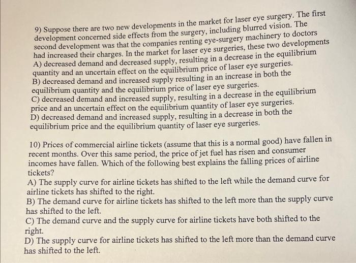 Solved Figure 2 6) Refer to Figure 2. If the price is $15 A) | Chegg.com
