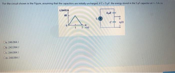 Solved For the circuit shown in the Figure, assuming that | Chegg.com