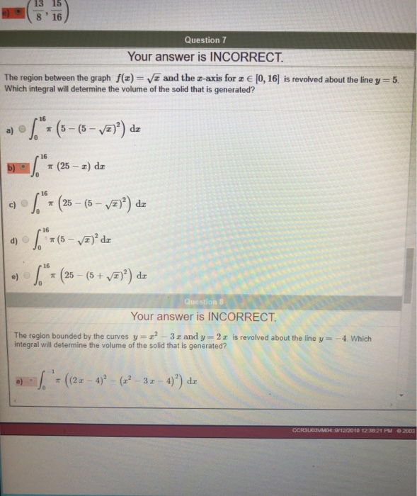 Solved The Region Between F X Sqrt X And The X Axis For X Chegg Com