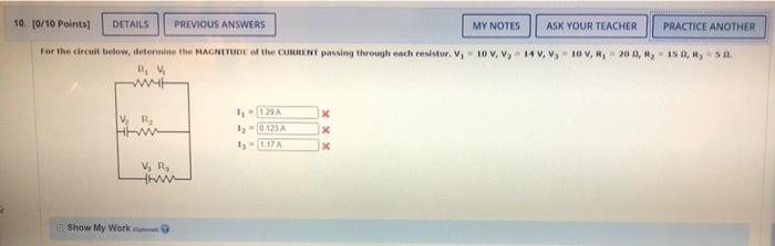 Solved 10 [0/10 Points] DETAILS PREVIOUS ANSWERS MY NOTES | Chegg.com