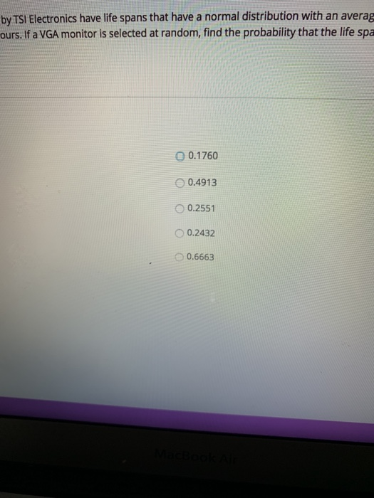 Solved 7329A VGA monitors manufactured by TSI Electronics