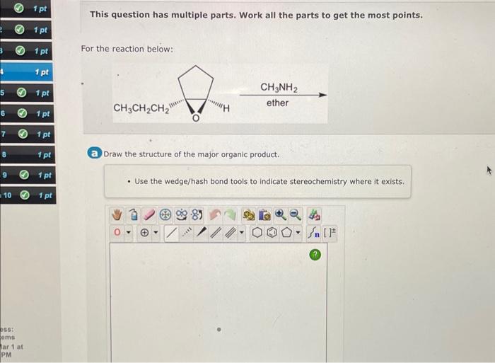 [solved] This Question Has Multiple Parts Work All The Pa