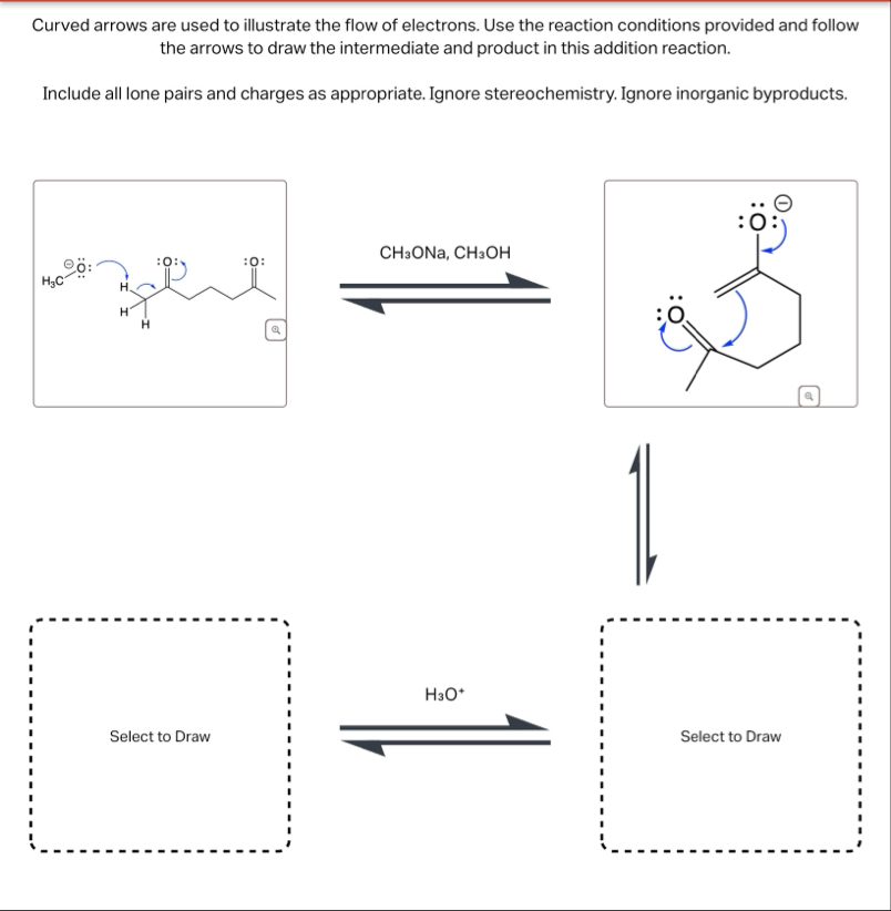 Curved arrows are used to illustrate the flow of | Chegg.com
