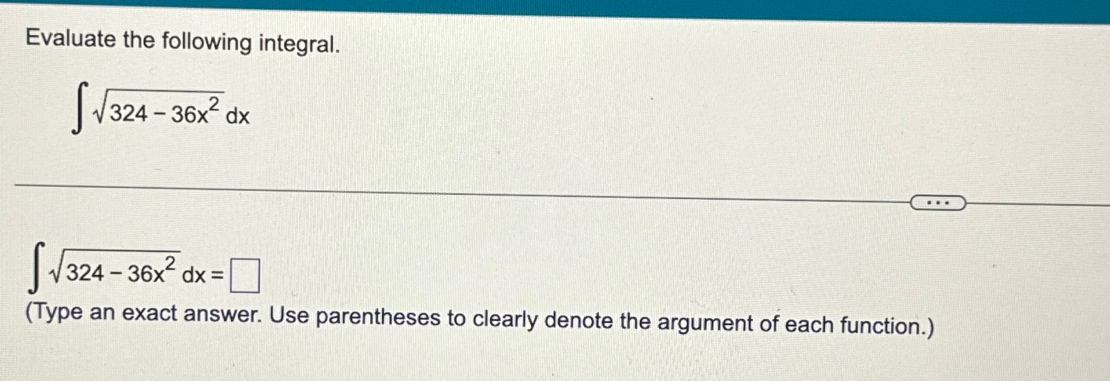 Solved Evaluate the following | Chegg.com