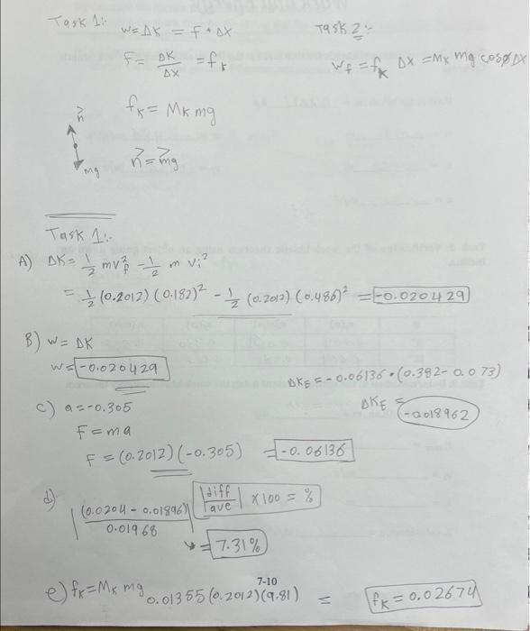 Solved i need help with Task 2. Please. i provided the data | Chegg.com