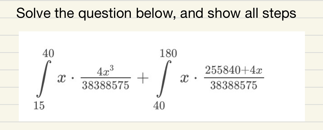 Solved Solve the question below, and show all | Chegg.com