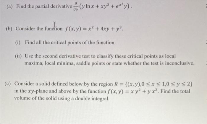 partial derivative of ln sqrt x 2 y 2 z 2 ))