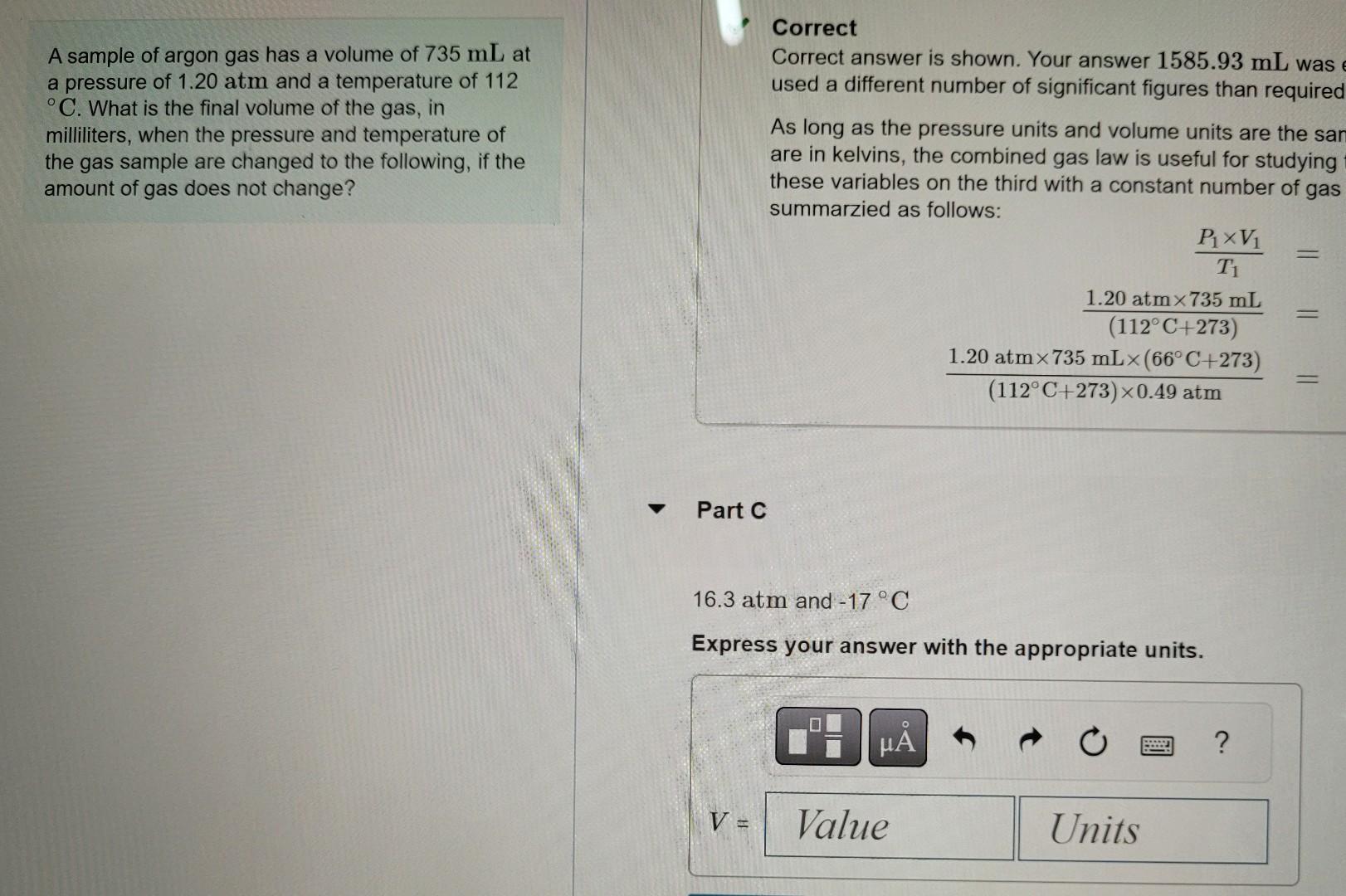 Solved All Pressure-volume-temperature Relationships For | Chegg.com