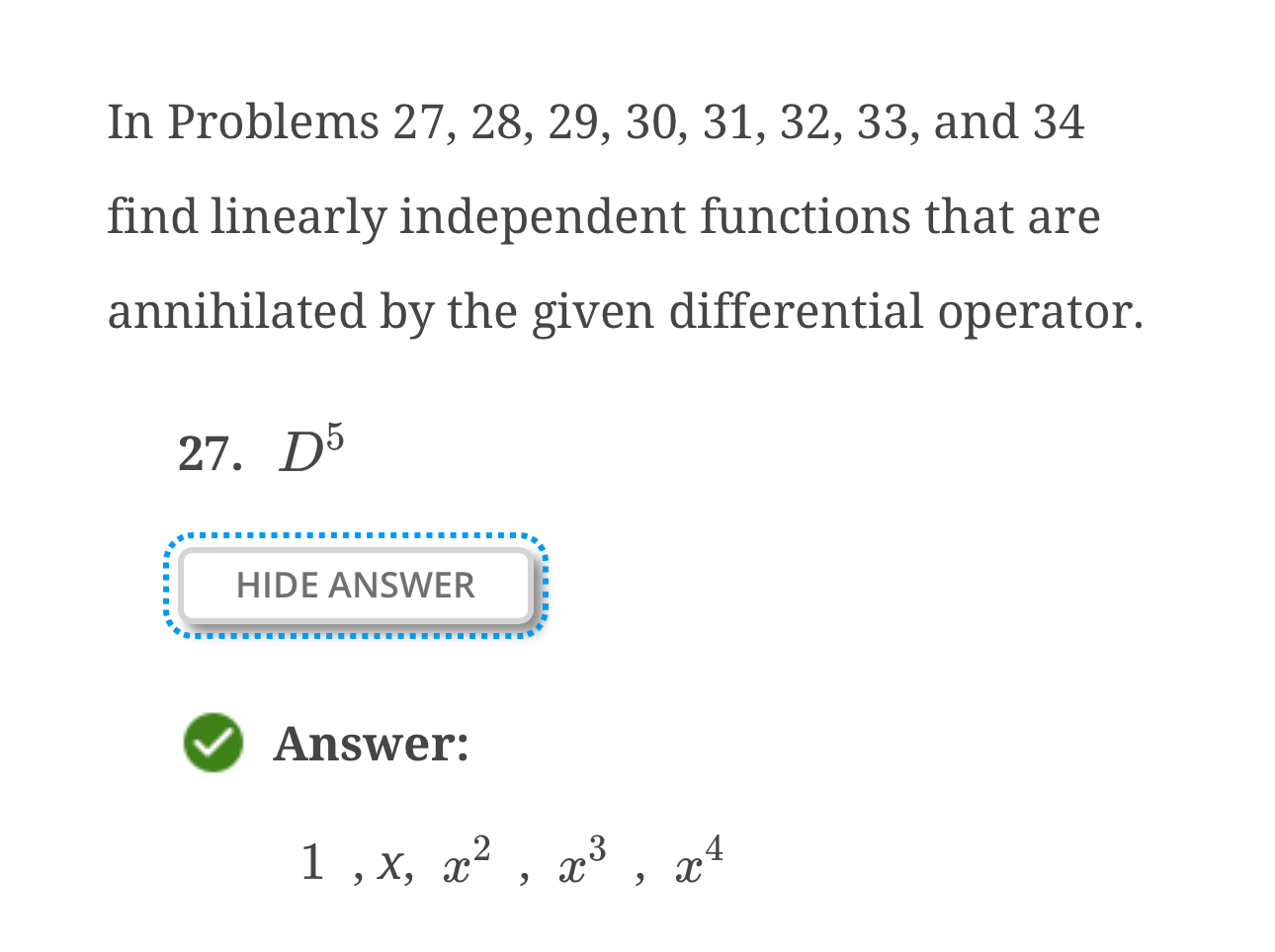 Solved 27In Problems 27, 28, 29, 30, 31, 32, 33, ﻿and 34 | Chegg.com