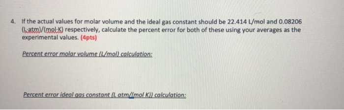 Solved Table 2. Experimental Data Trial 1 Trial 2 Trial 3 | Chegg.com