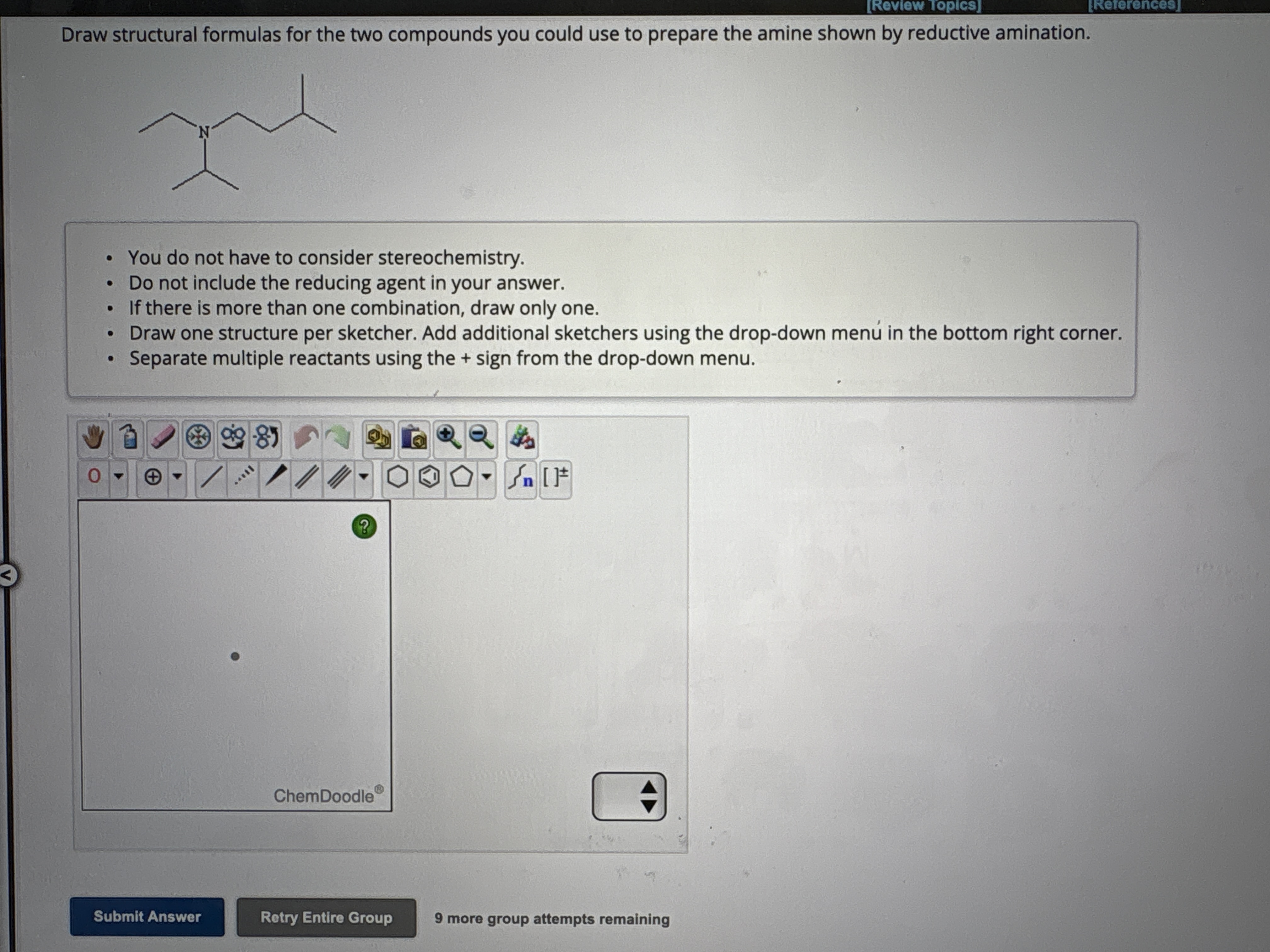 Solved Draw structural formulas for the two compounds you | Chegg.com
