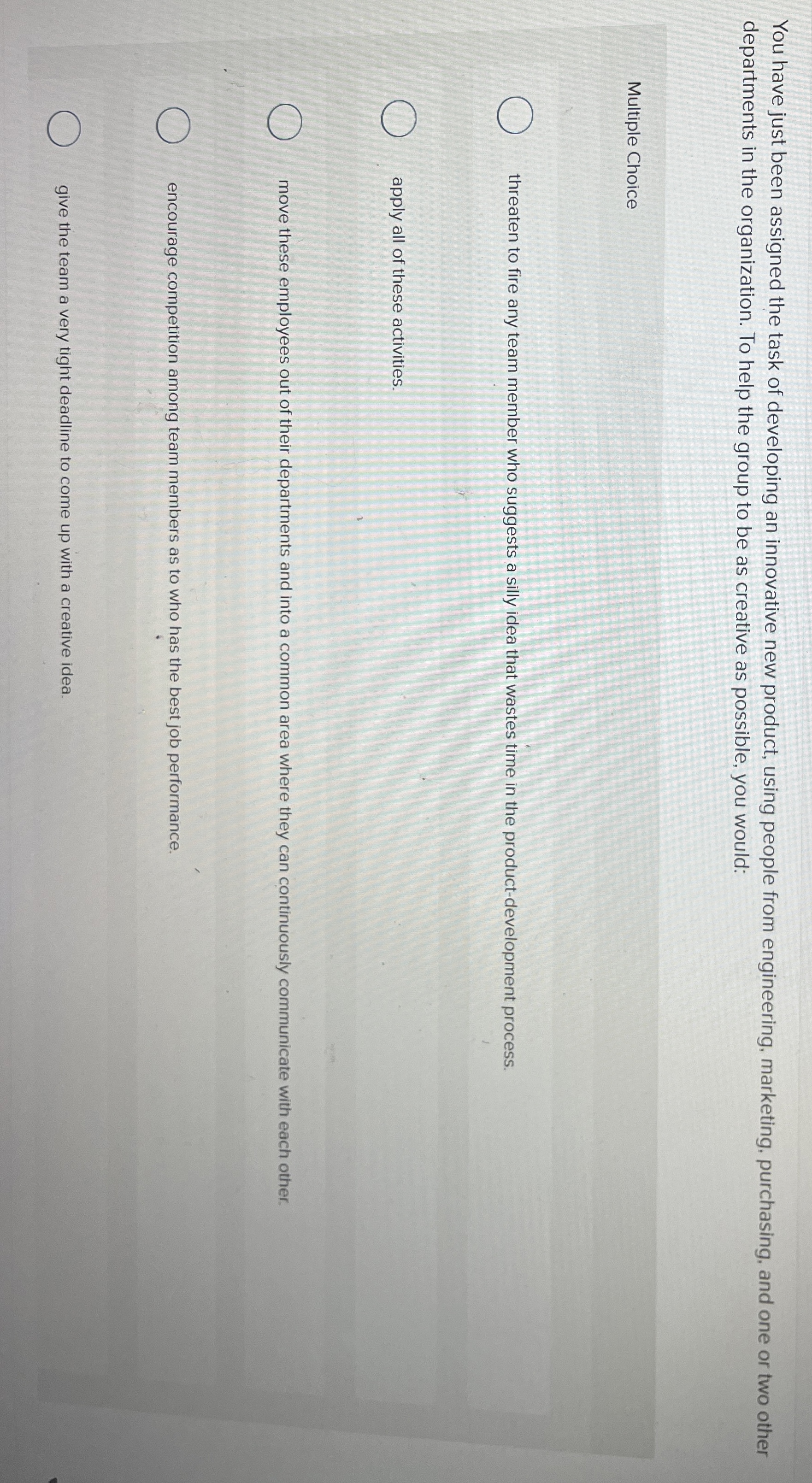 Solved You have just been assigned the task of developing an | Chegg.com