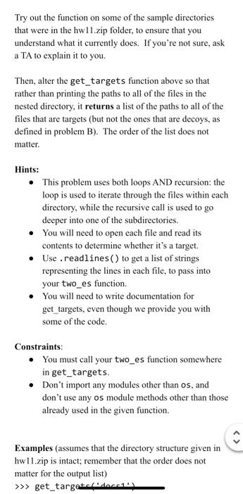 Solved Problem B. (10 Points) Checking For Decoys You Are A | Chegg.com