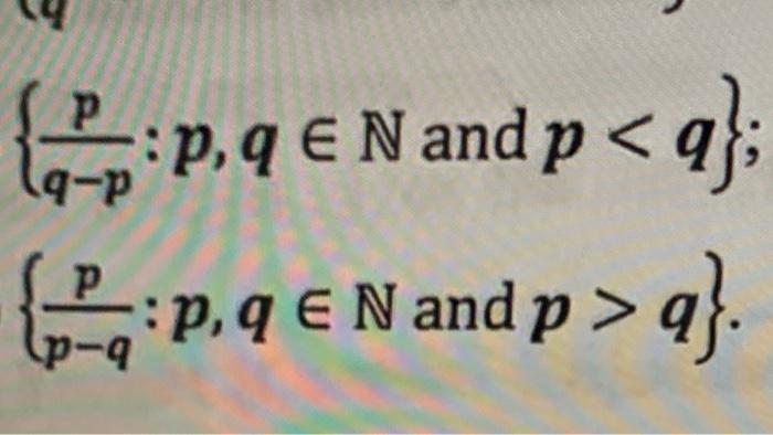 Solved Real Analysis:can You Compute The Suprema And Infima | Chegg.com