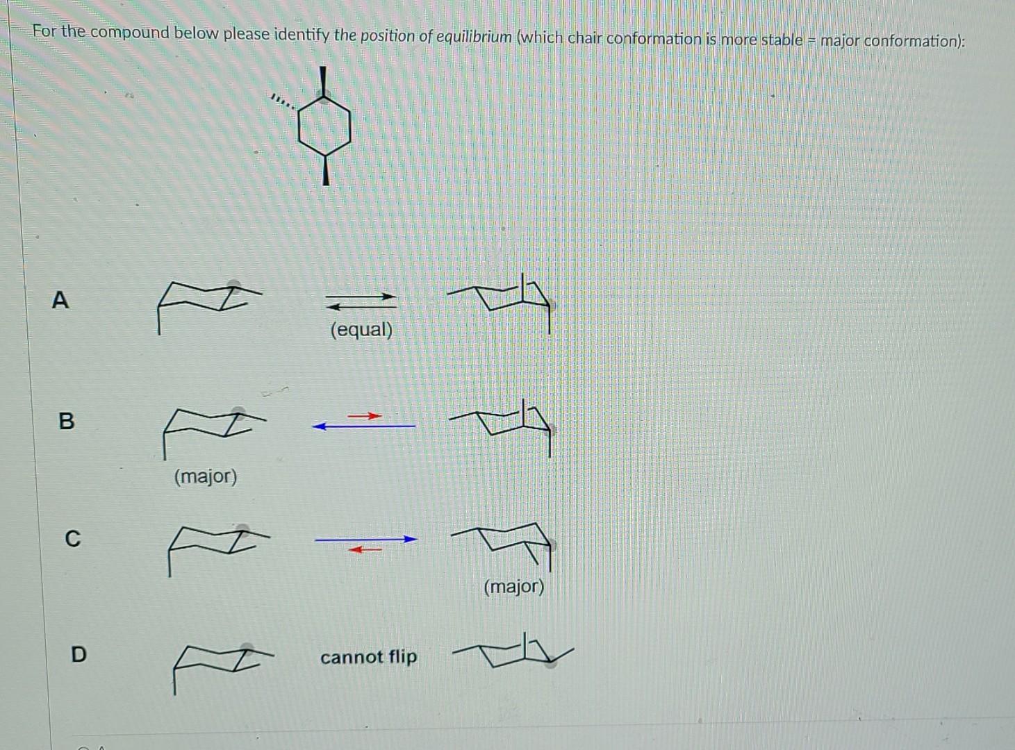Solved For the compound below please identify the position
