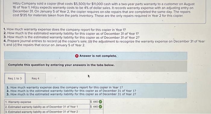 solved-hitzu-company-sold-a-copier-that-costs-5-500-for-chegg