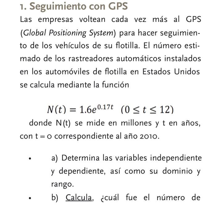 1. Seguimiento con GPS Las empresas voltean cada vez más al GPS (Global Positioning System) para hacer seguimiento de los veh