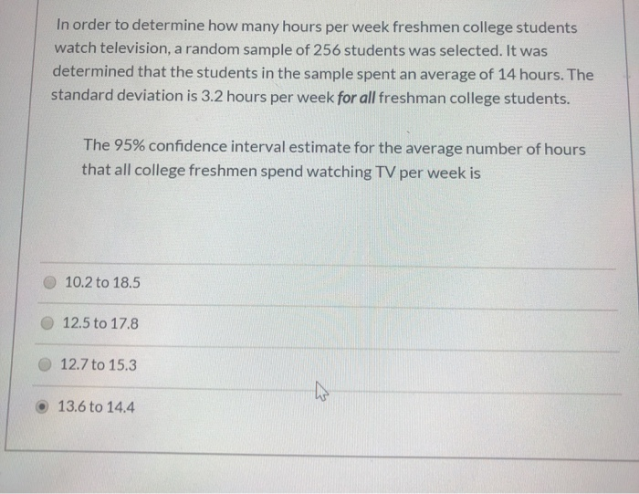 Solved In order to determine how many hours per week