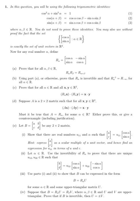 Solved i dont know how to do part d and part e. thankyou | Chegg.com