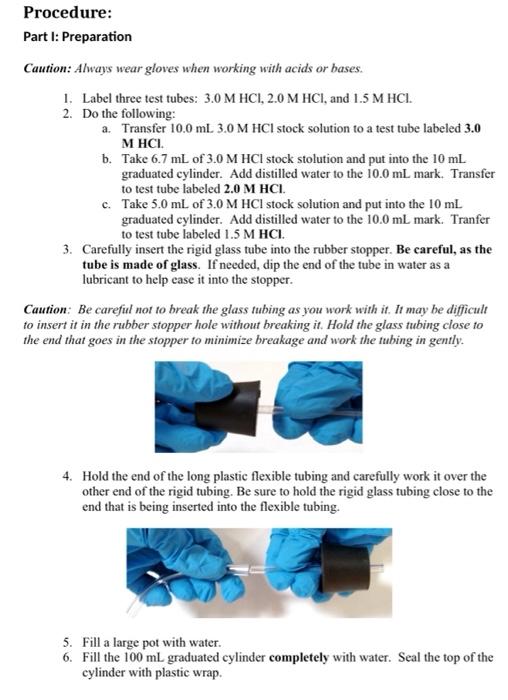 Kinetics Lab Report Sheet Name and date: Partner (if | Chegg.com