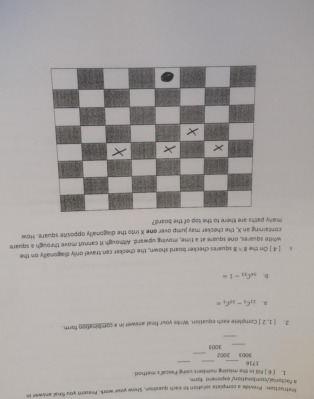 Solved Instruction: Provide a complete solution to each | Chegg.com