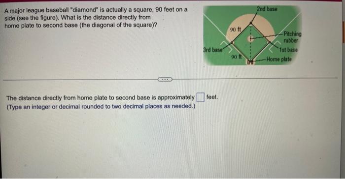 solved-a-major-league-baseball-diamond-is-actually-a-chegg
