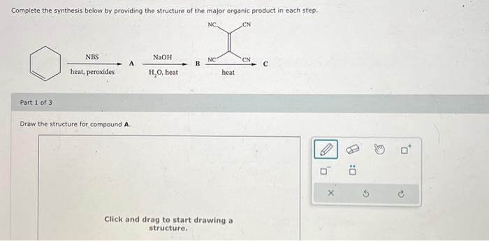 Solved Draw The Structure For Compound B.Draw The Structure | Chegg.com