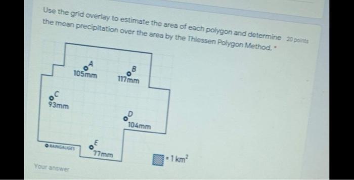 Solved Use the grid overlay to estimate the area of each | Chegg.com