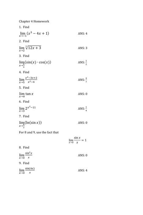 Solved MUST SOLVE ALL OF THESE AND GET THE GIVEN ANSWER FOR | Chegg.com
