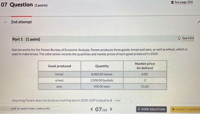 Solved 07 Question (2 points) See page 206 2nd attempt Part | Chegg.com
