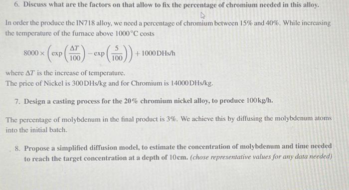 Figure 3, shows the isomorphous phase diagram for | Chegg.com