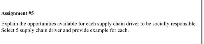 Solved 8.4 SOCIAL, ETHICAL, AND LEGAL ISSUES IN SUPPLY CHAIN | Chegg.com