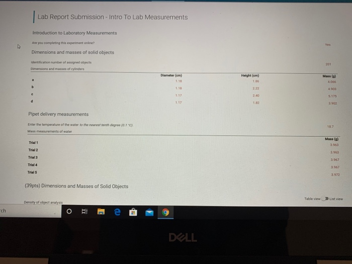 Lab Report Submission Intro To Lab Measurements Lab